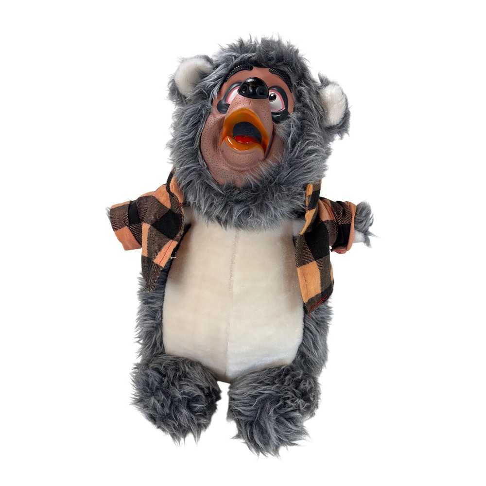 Vintage Disney Parks Big Al Country Bear Jamboree Plush Rubber Face 16" MFR-102